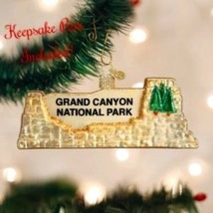 Grand Canyon Christmas Ornament with Keepsake Box | Old World Christmas | NWT